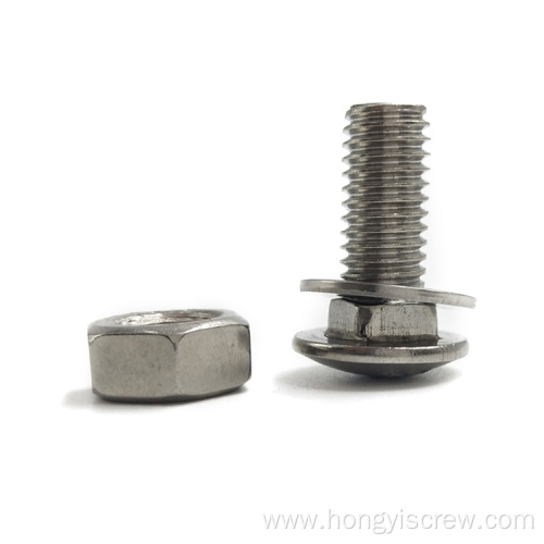 Aluminum Long Carriage Bolts Nut Din603